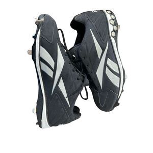 Reebok mens black baseball cleats new size 13